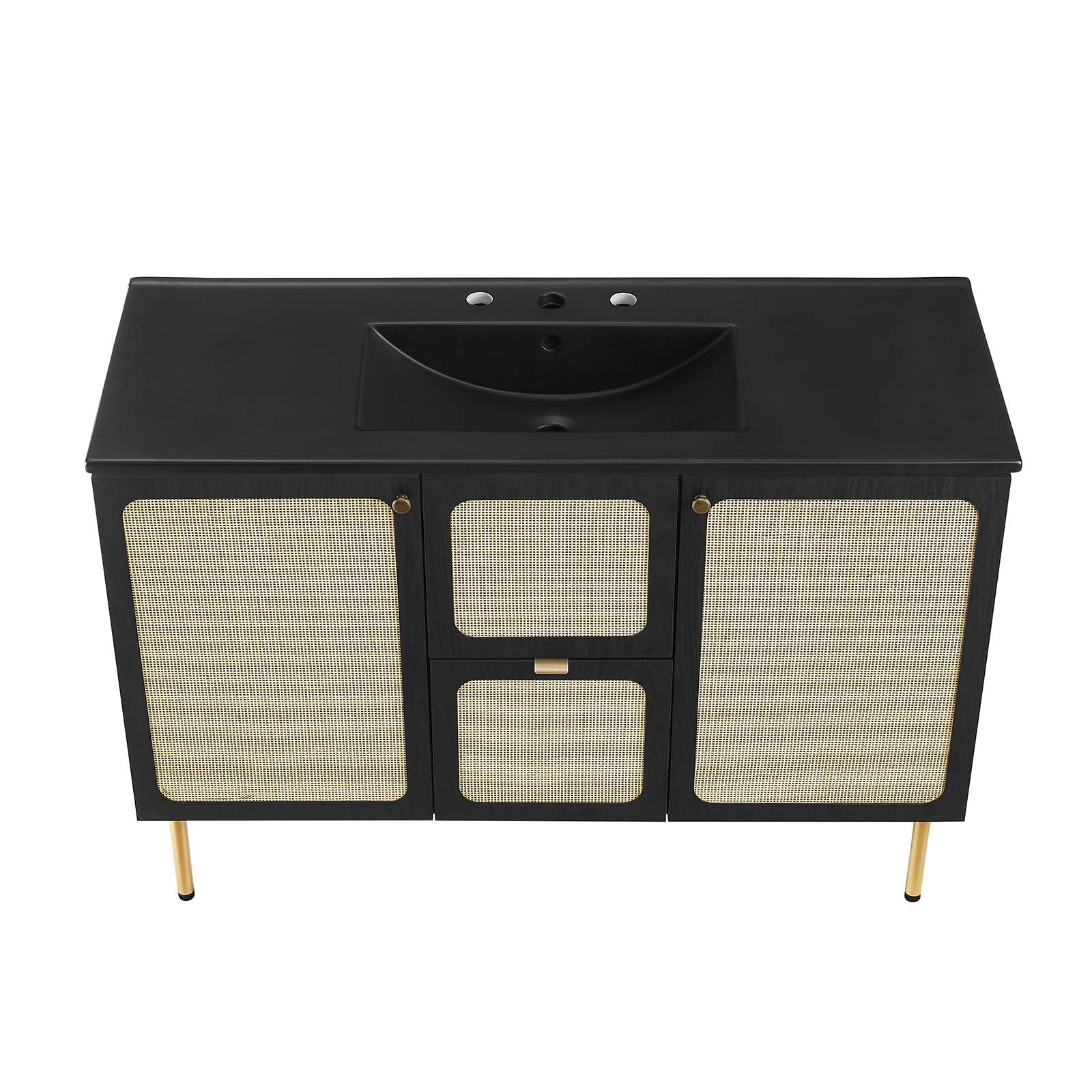 Chaucer 48" Single Sink Bathroom Vanity By Modway - EEI-6700 | Bathroom Accessories - 10