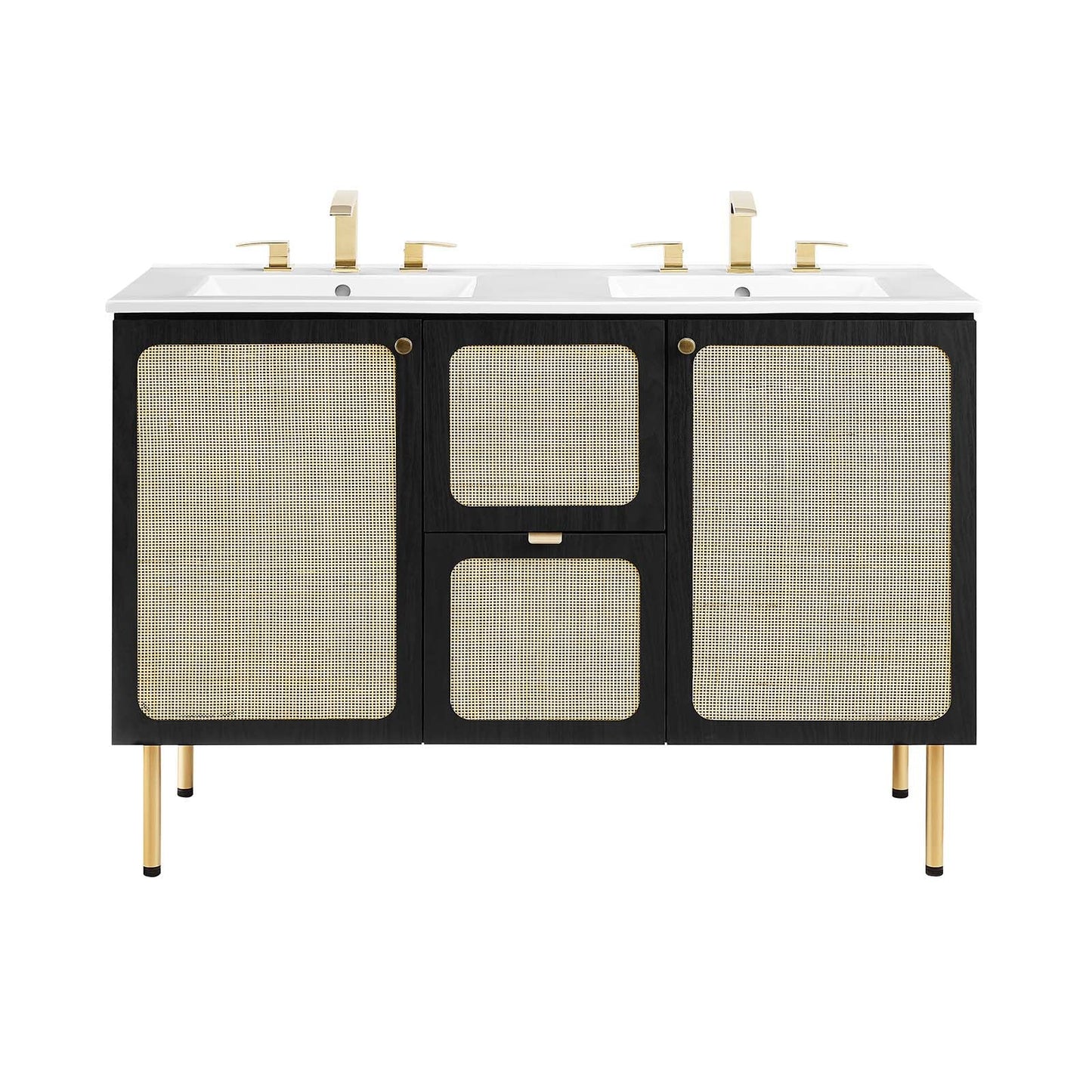 Chaucer 48" Double Sink Bathroom Vanity By Modway - EEI-6701 | Bathroom Accessories - 16