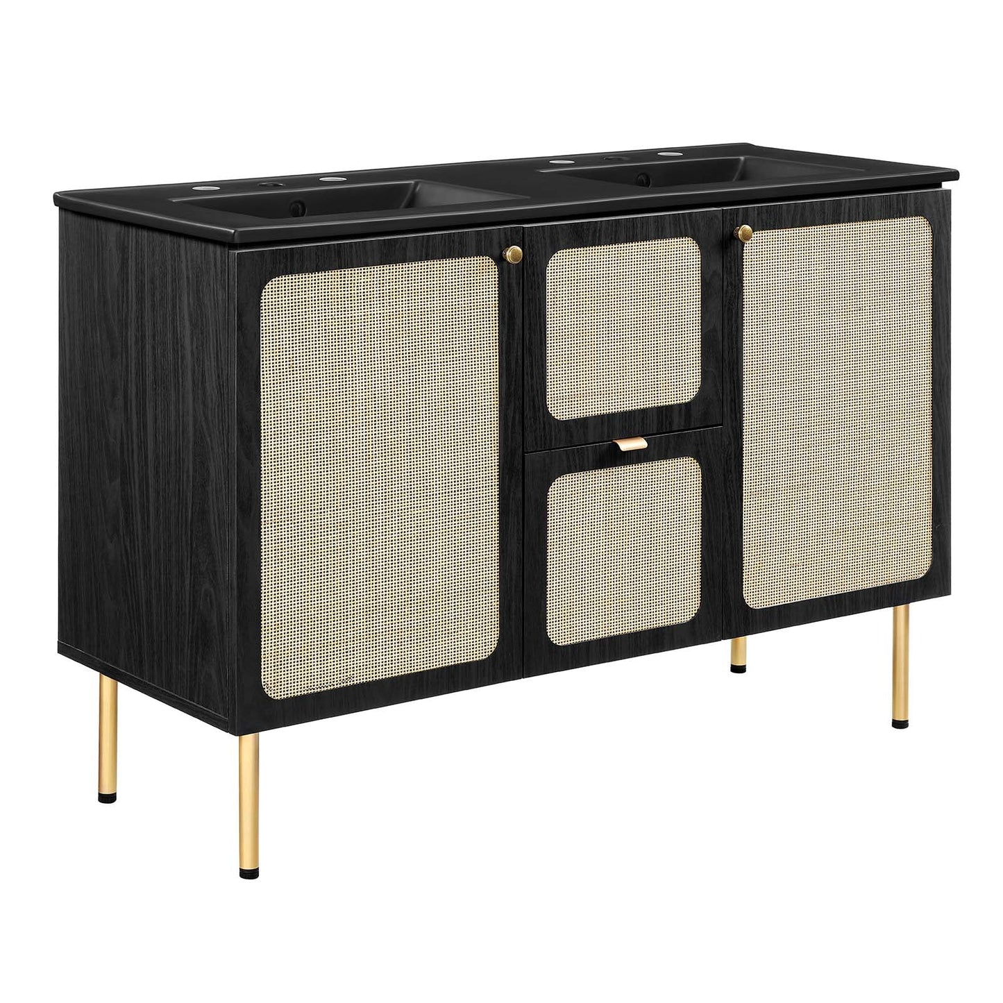 Chaucer 48" Double Sink Bathroom Vanity By Modway - EEI-6702 | Bathroom Accessories - 2