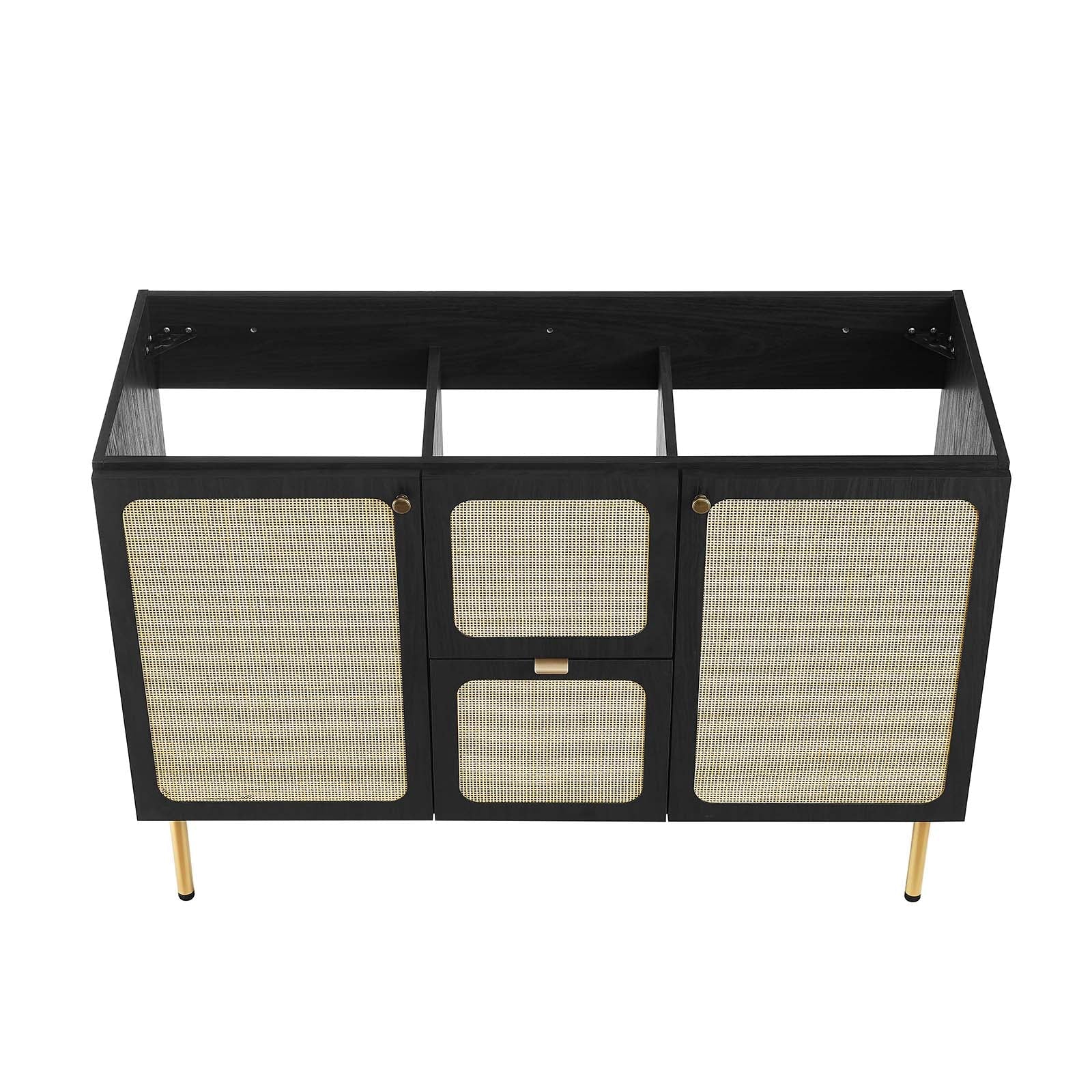 Chaucer 48" Double Sink Bathroom Vanity By Modway - EEI-6702 | Bathroom Accessories - 7