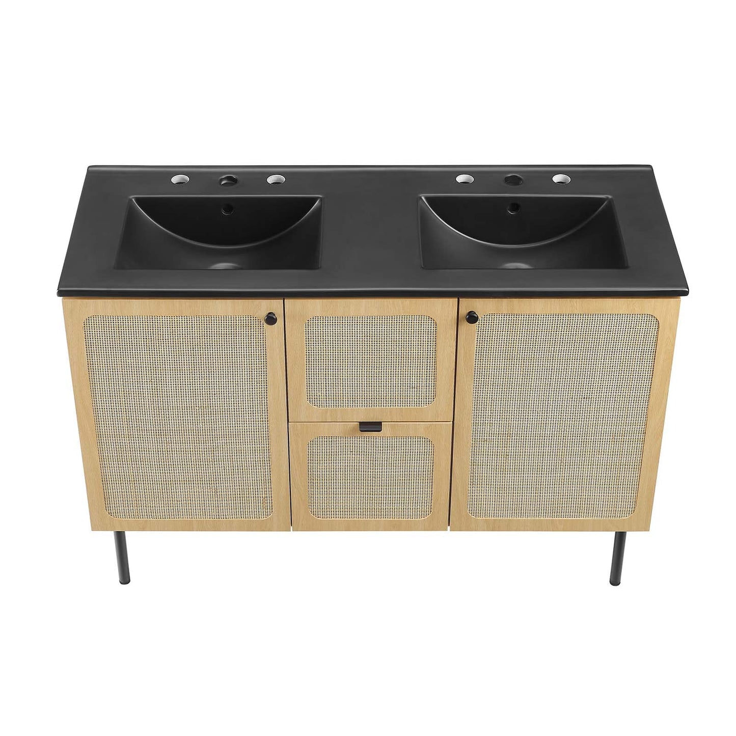 Chaucer 48" Double Sink Bathroom Vanity By Modway - EEI-6702 | Bathroom Accessories - 25