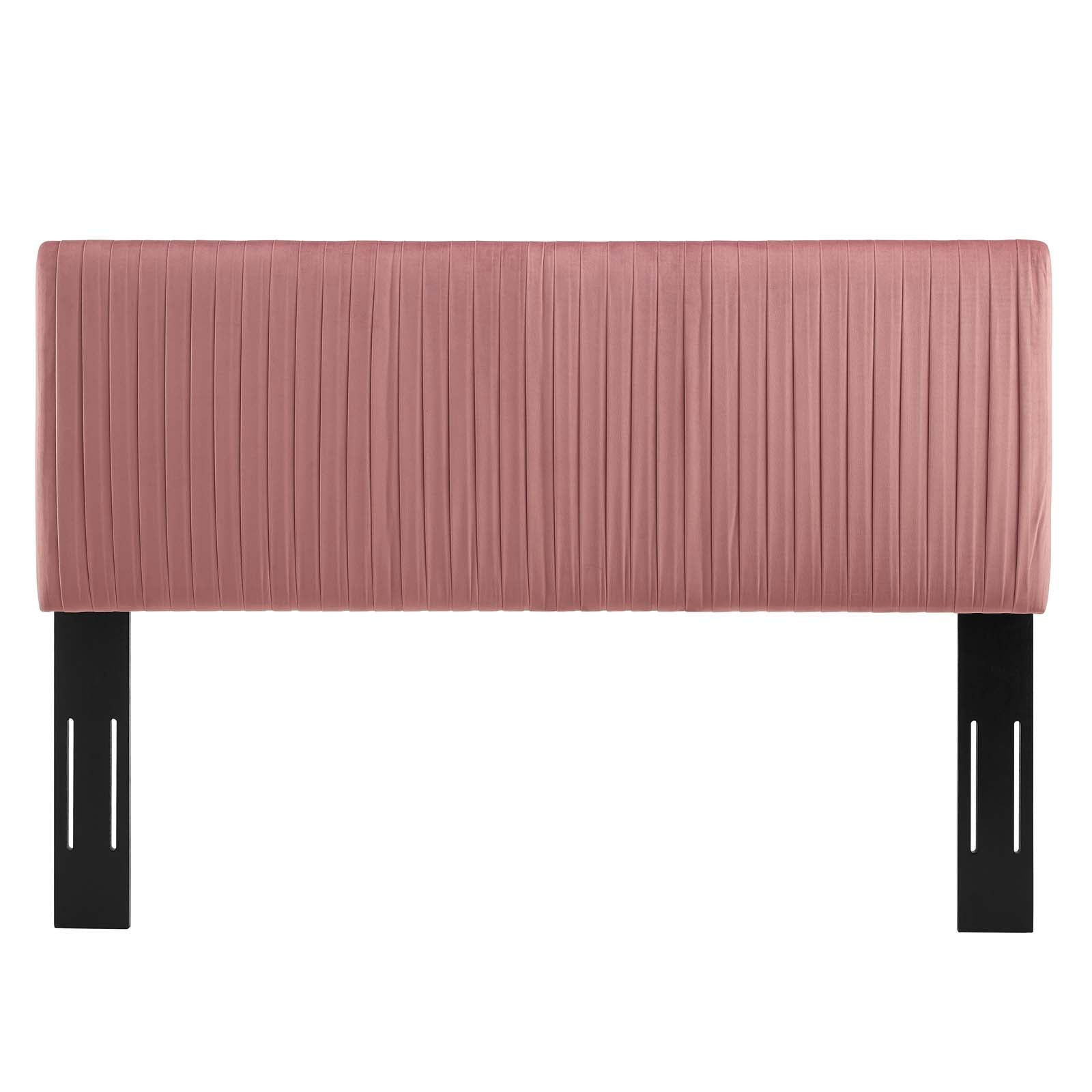 Eloise Channel Tufted Performance Velvet Full/Queen Headboard By Modway | Headboards | 