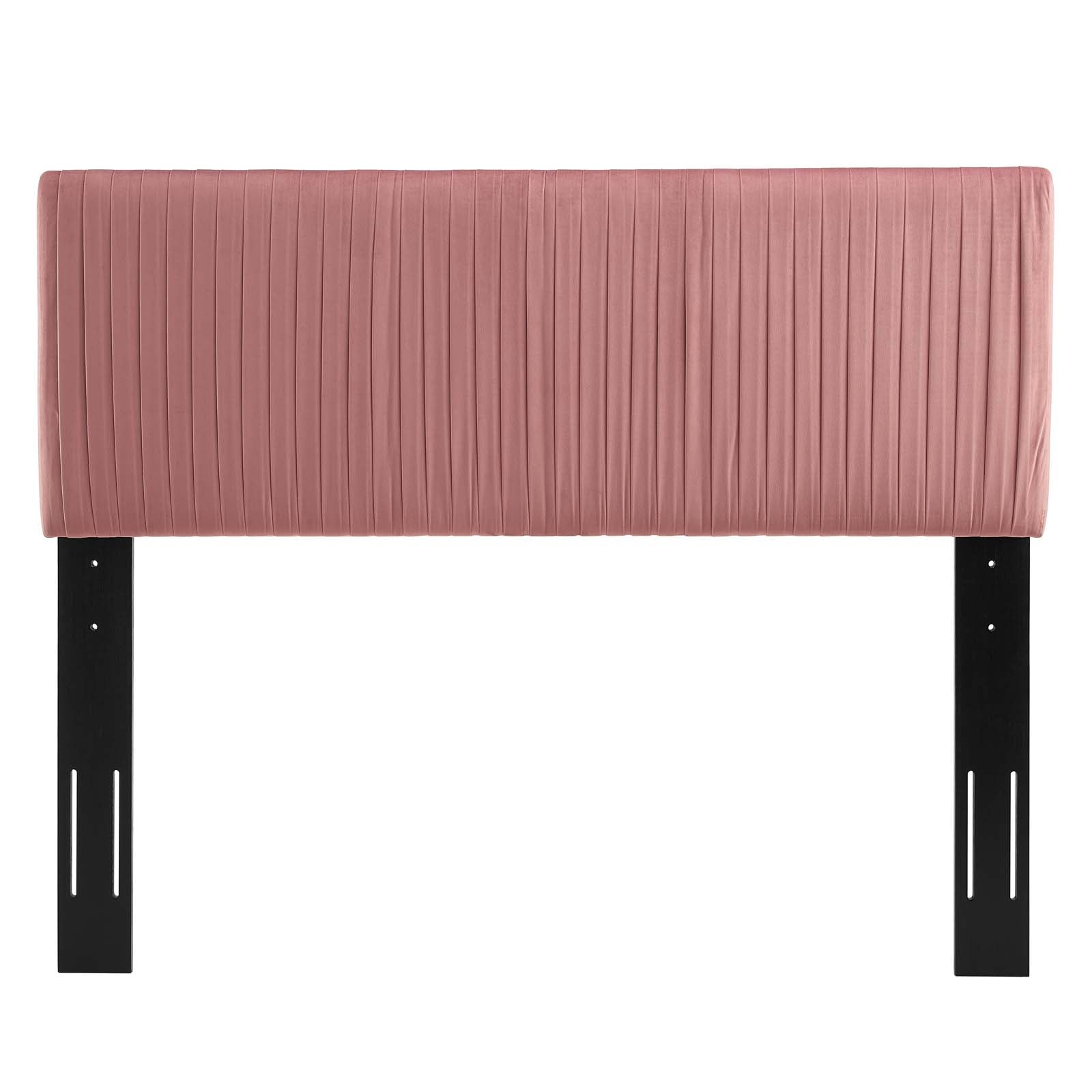 Eloise Channel Tufted Performance Velvet Full/Queen Headboard By Modway | Headboards | 