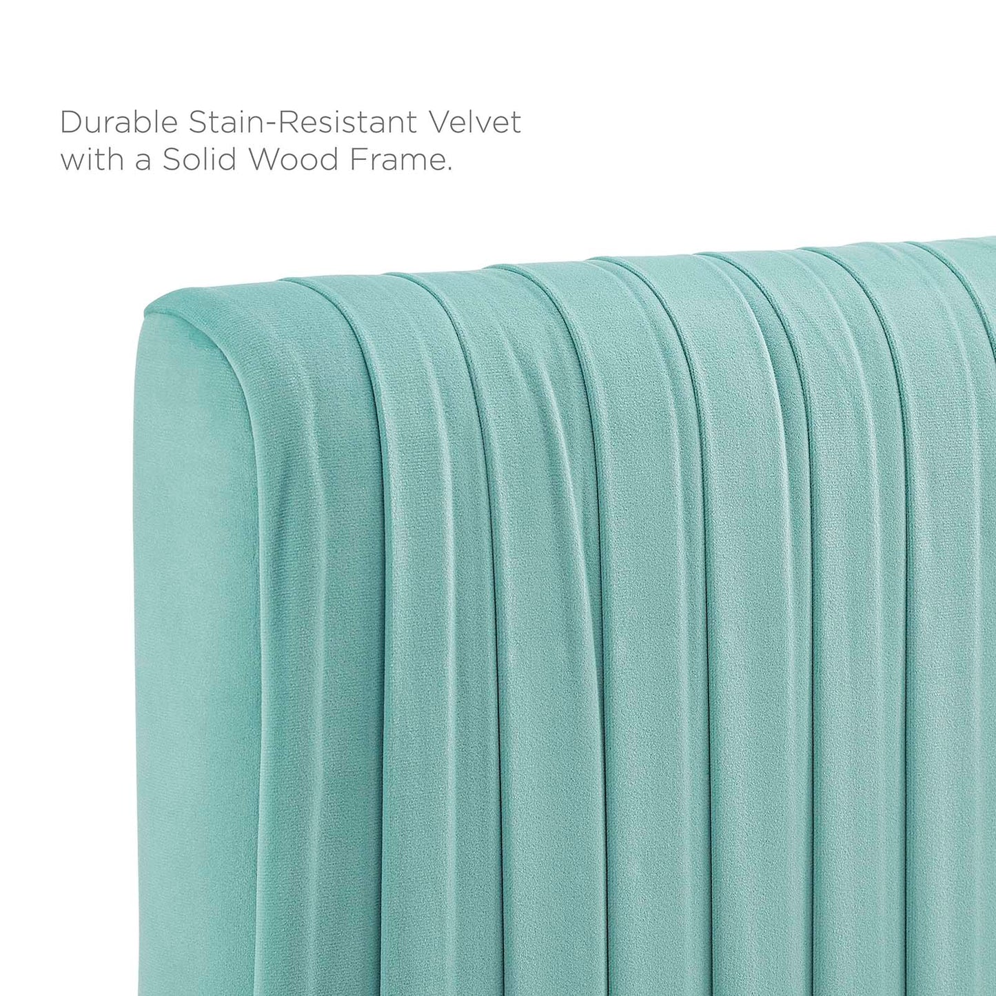 Eloise Channel Tufted Performance Velvet Full/Queen Headboard By Modway | Headboards | 