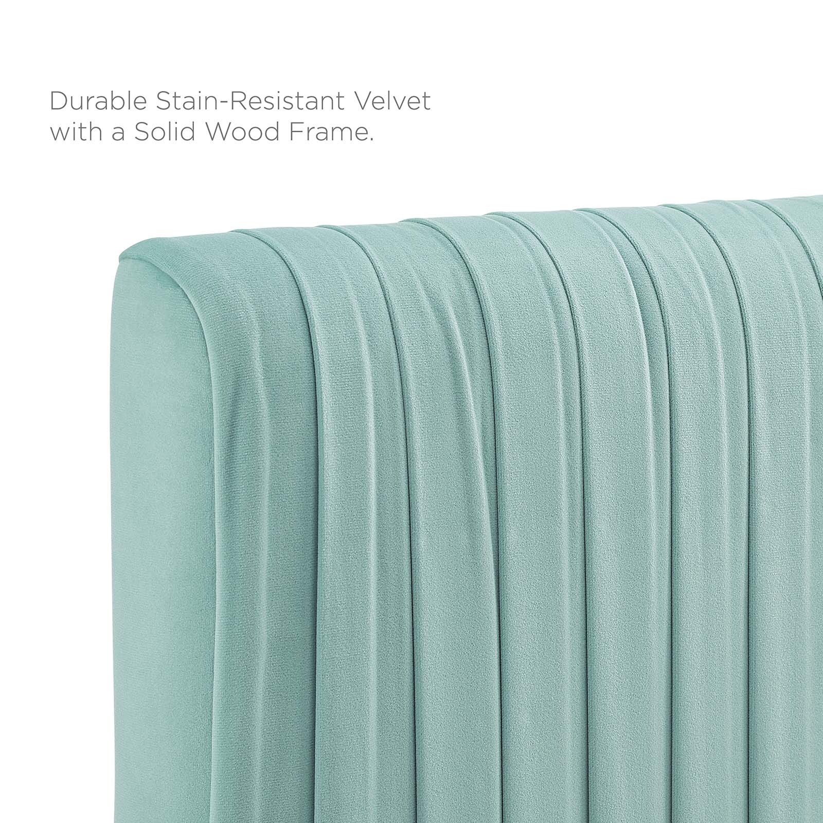 Eloise Channel Tufted Performance Velvet Full/Queen Headboard By Modway | Headboards | 