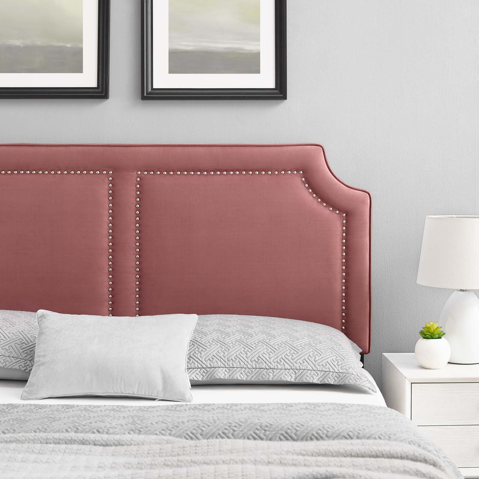 Cynthia Performance Velvet Twin Headboard By Modway | Headboards - 16