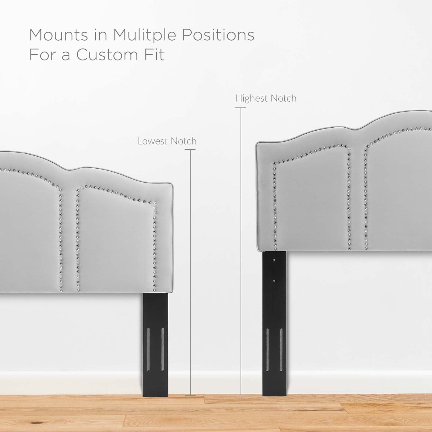 Emerson Performance Velvet Queen Platform Bed By Modway - MOD-6579 | Beds - 28