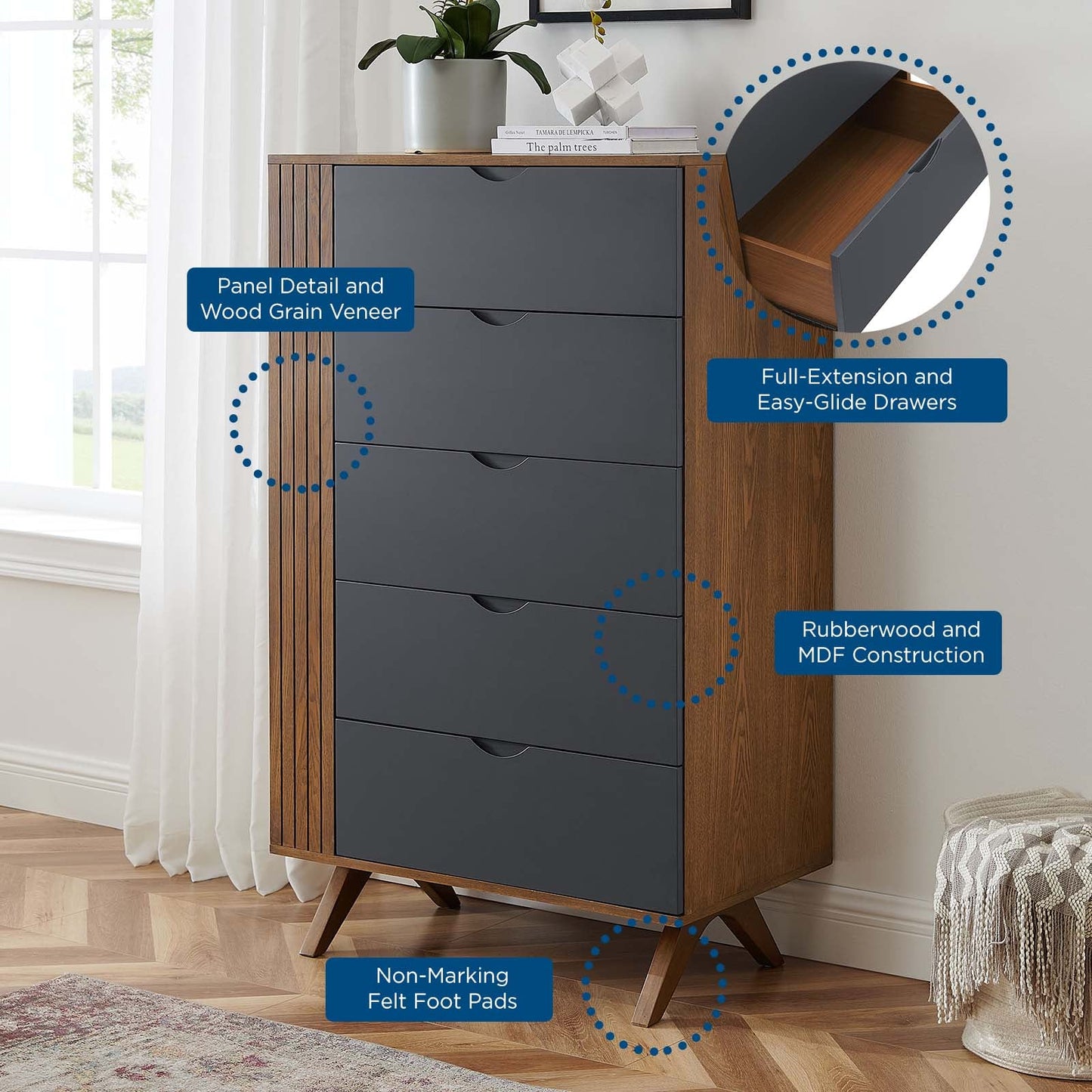 Dylan Chest By Modway | Drawers | 