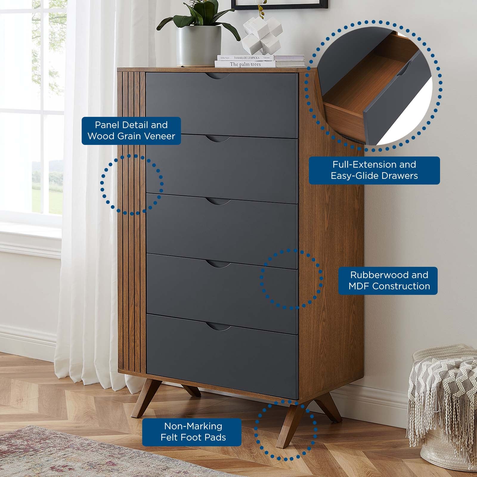 Dylan Chest By Modway | Drawers | 