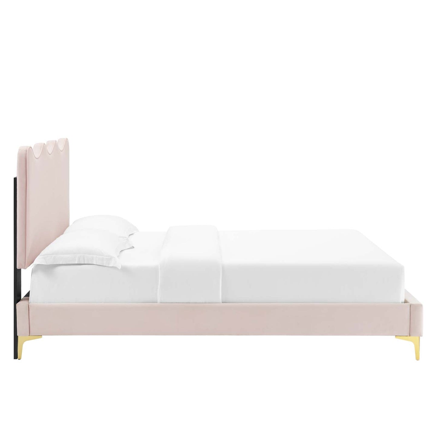 Current Performance Velvet Twin Platform Bed By Modway - MOD-6727-CHA | Beds |  Modishstore - 61