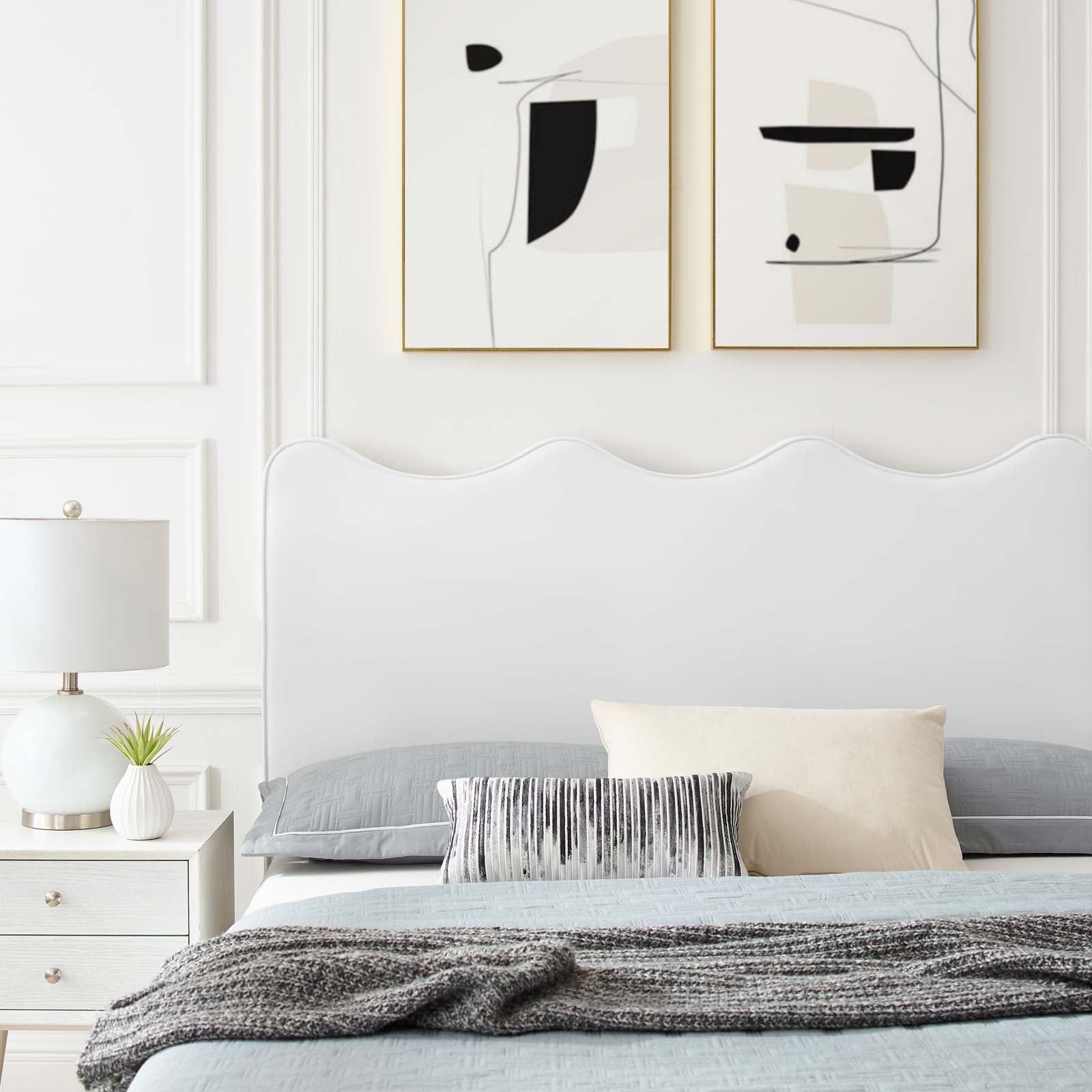 Current Performance Velvet Twin Platform Bed By Modway - MOD-6727-CHA | Beds |  Modishstore - 79