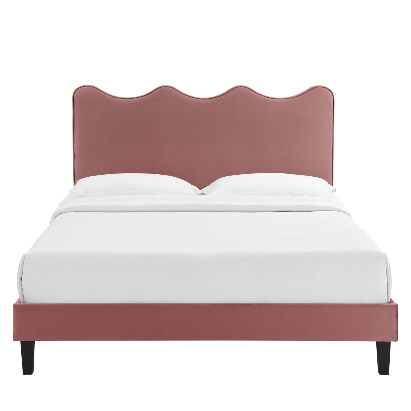 Current Performance Velvet Full Platform Bed By Modway - MOD-6732-CHA | Beds |  Modishstore - 19