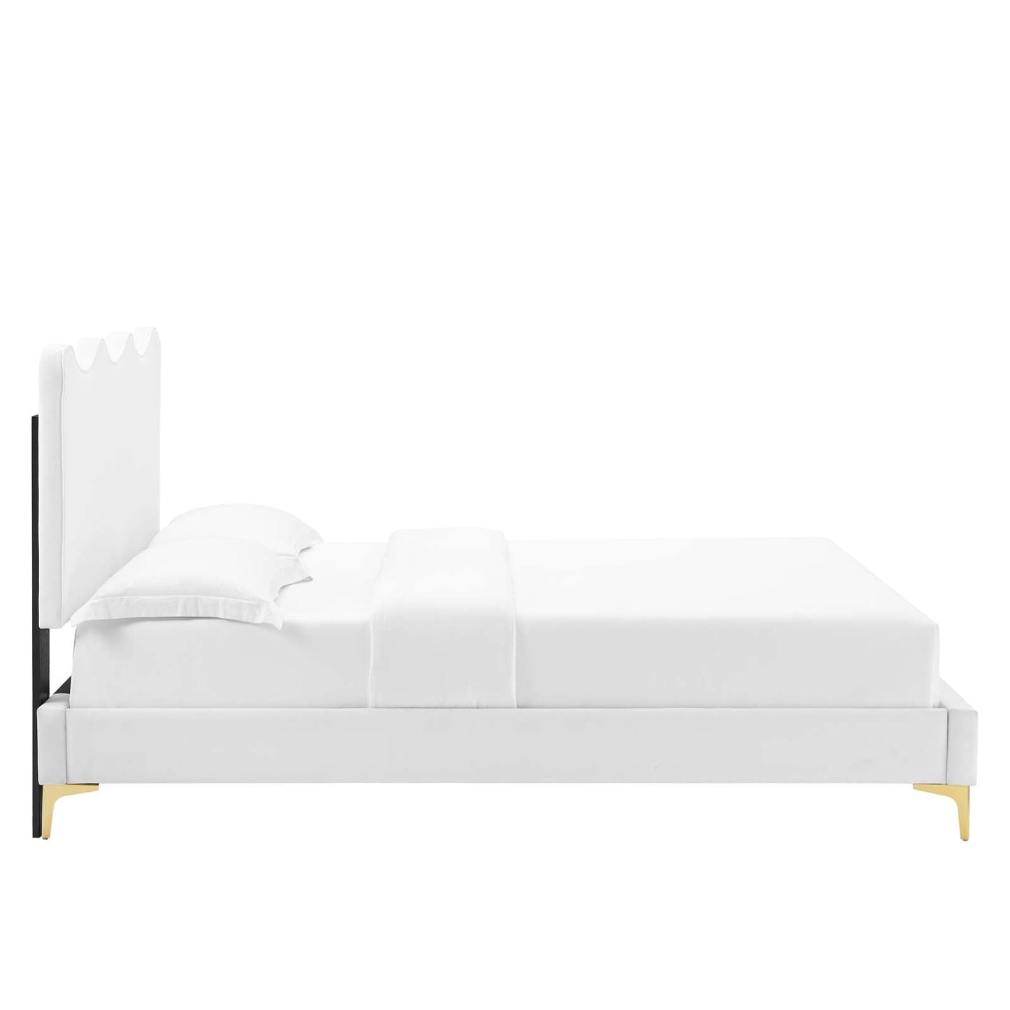 Current Performance Velvet King Platform Bed By Modway - MOD-6736-CHA | Beds |  Modishstore - 82
