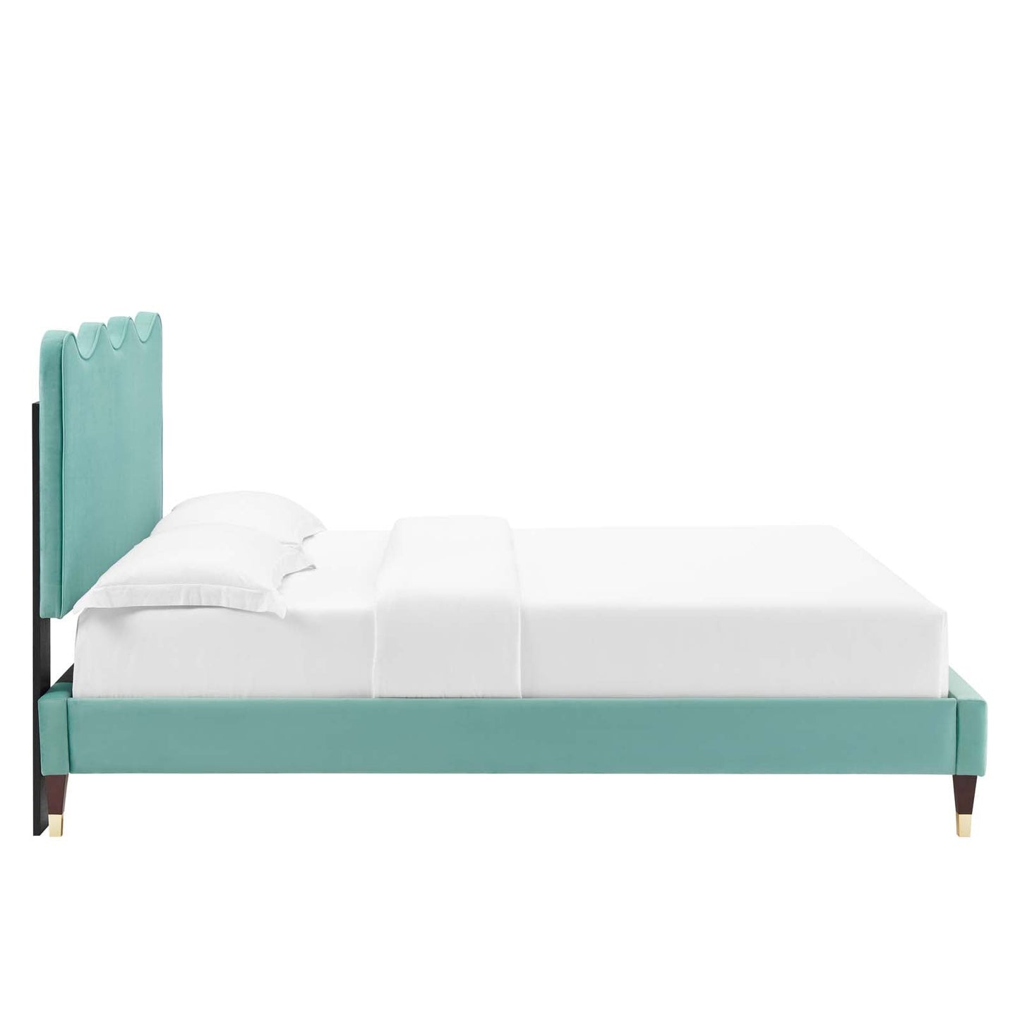 Current Performance Velvet King Platform Bed By Modway - MOD-6737-CHA | Beds |  Modishstore - 38