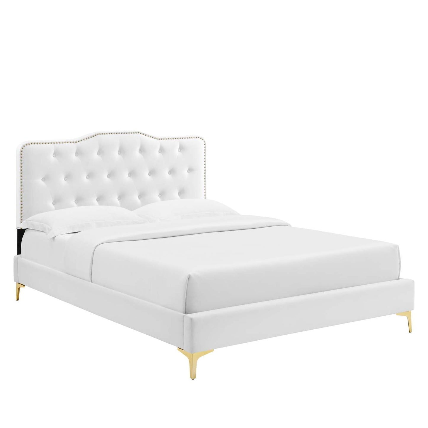 Amber Tufted Performance Velvet Twin Platform Bed By Modway - MOD-6778 | Beds - 106