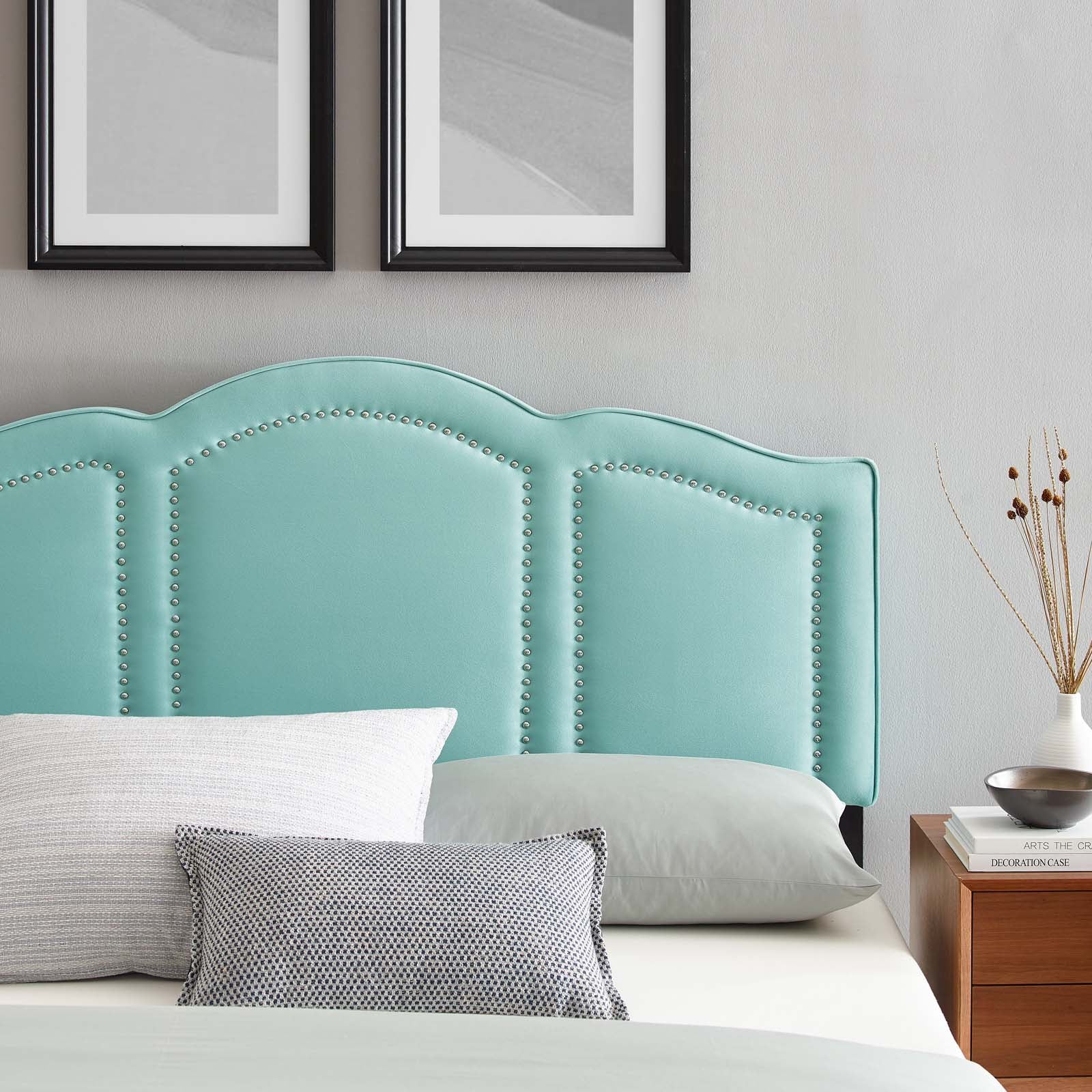 Emerson Performance Velvet Twin Platform Bed By Modway - MOD-6849 | Beds - 52