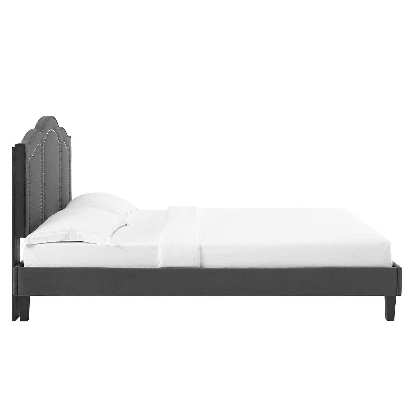 Emerson Performance Velvet Full Platform Bed By Modway - MOD-6855 | Beds - 7