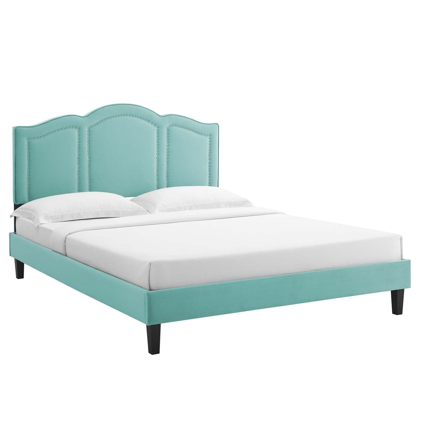 Emerson Performance Velvet Full Platform Bed By Modway - MOD-6855 | Beds - 40