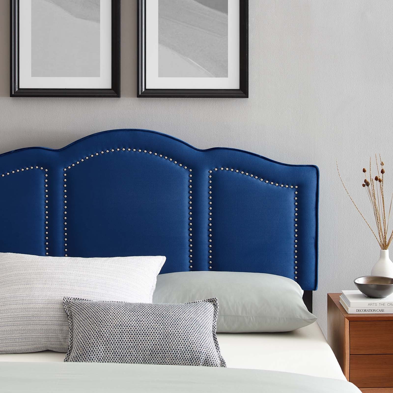 Emerson Performance Velvet Full Platform Bed By Modway - MOD-6855 | Beds - 65