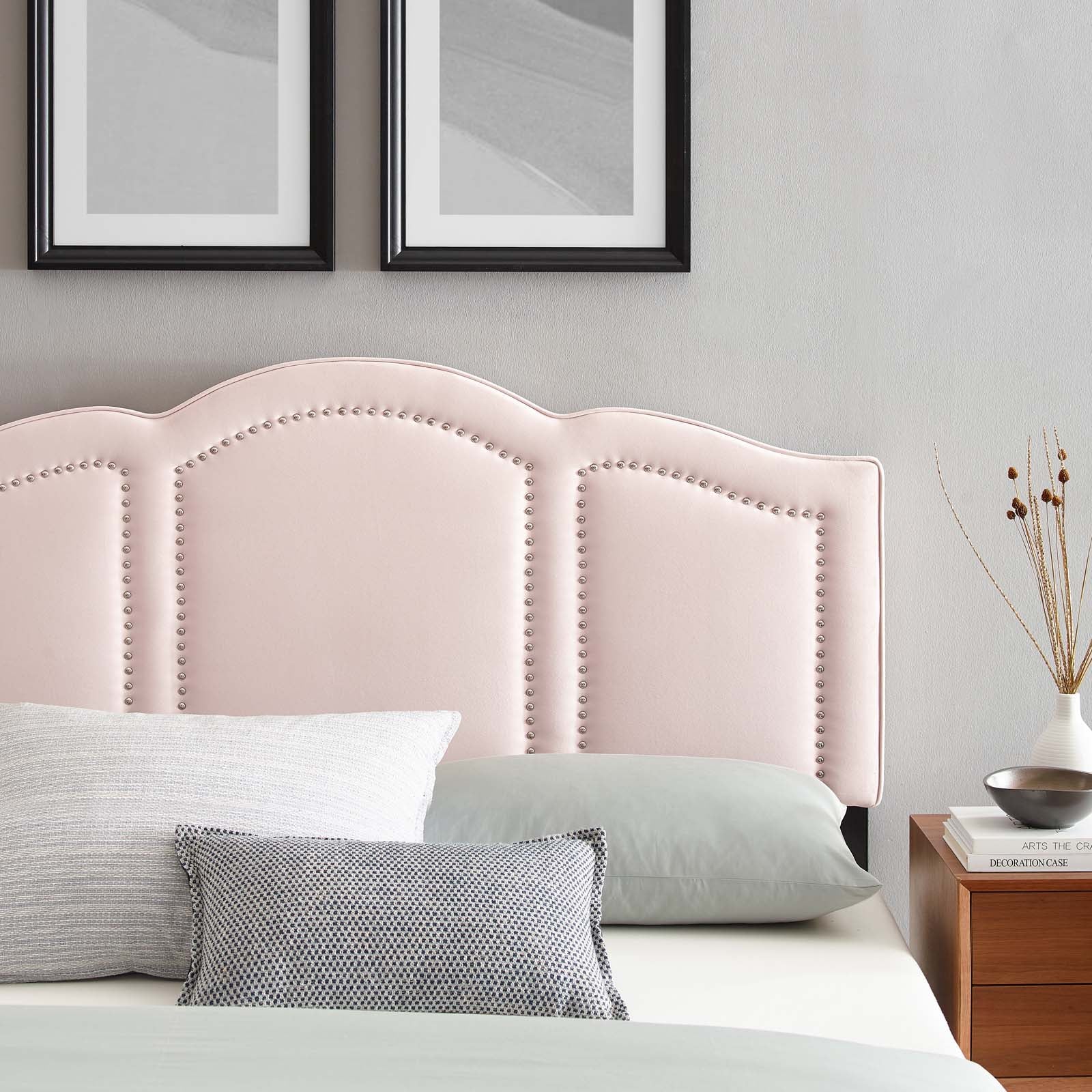 Emerson Performance Velvet Full Platform Bed By Modway - MOD-6855 | Beds - 76