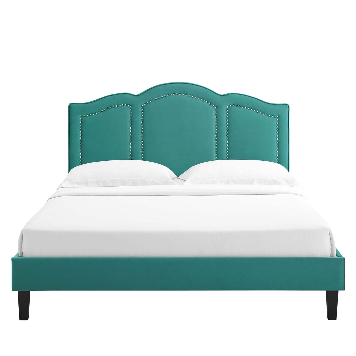 Emerson Performance Velvet Full Platform Bed By Modway - MOD-6855 | Beds - 89