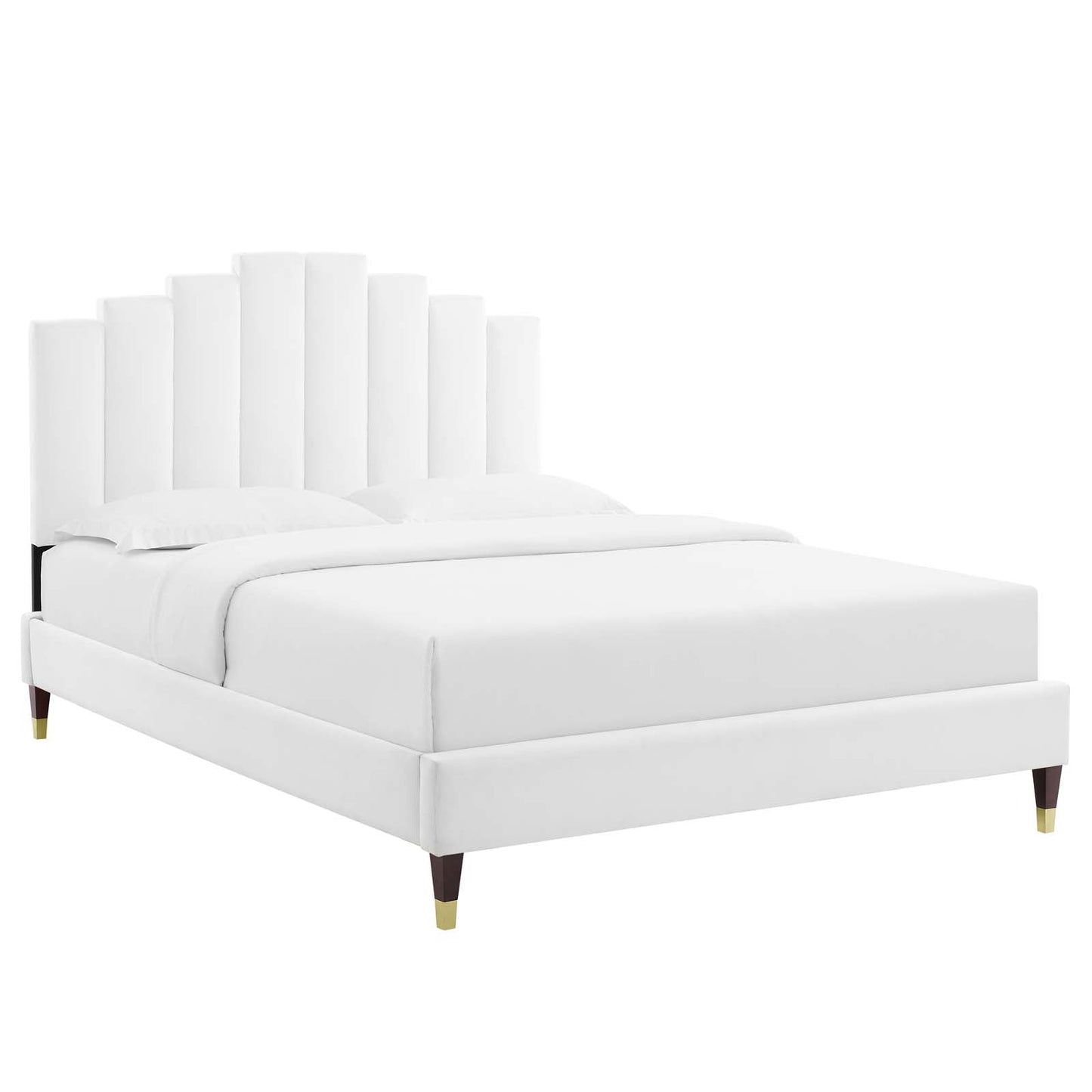 Elise Full Performance Velvet Platform Bed By Modway | Beds | 