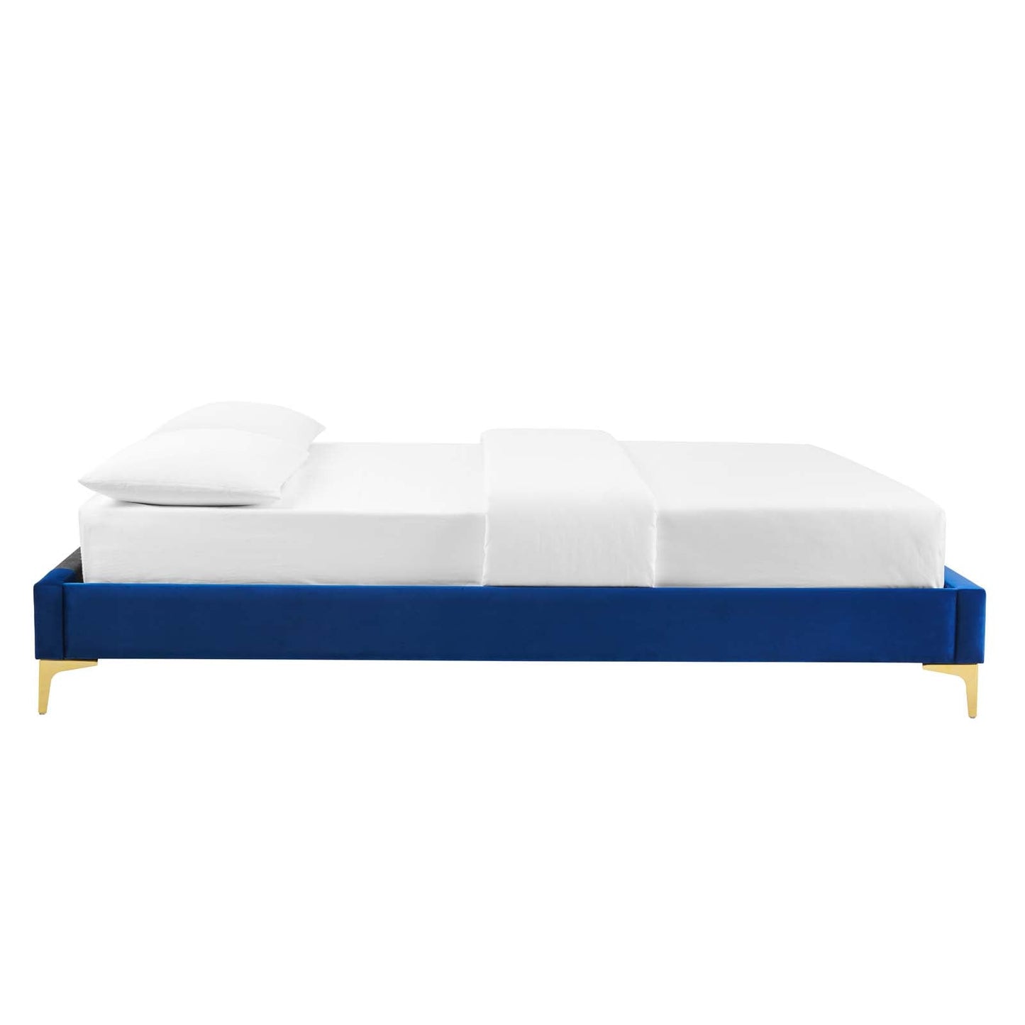 Colette King Performance Velvet Platform Bed By Modway - MOD-6894 | Beds - 80