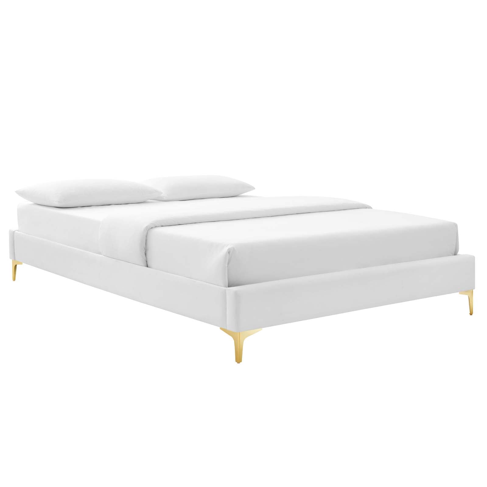 Colette King Performance Velvet Platform Bed By Modway - MOD-6894 | Beds - 126