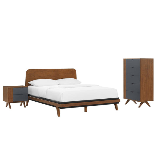 Dylan 3 Piece Bedroom Set By Modway - MOD-6954 | Bedroom Sets
