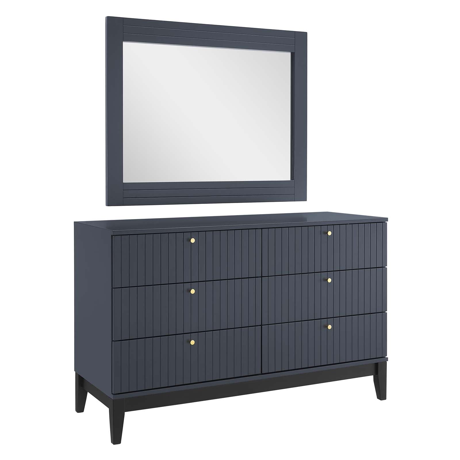 Dakota Dresser and Mirror By Modway | Bedroom Sets