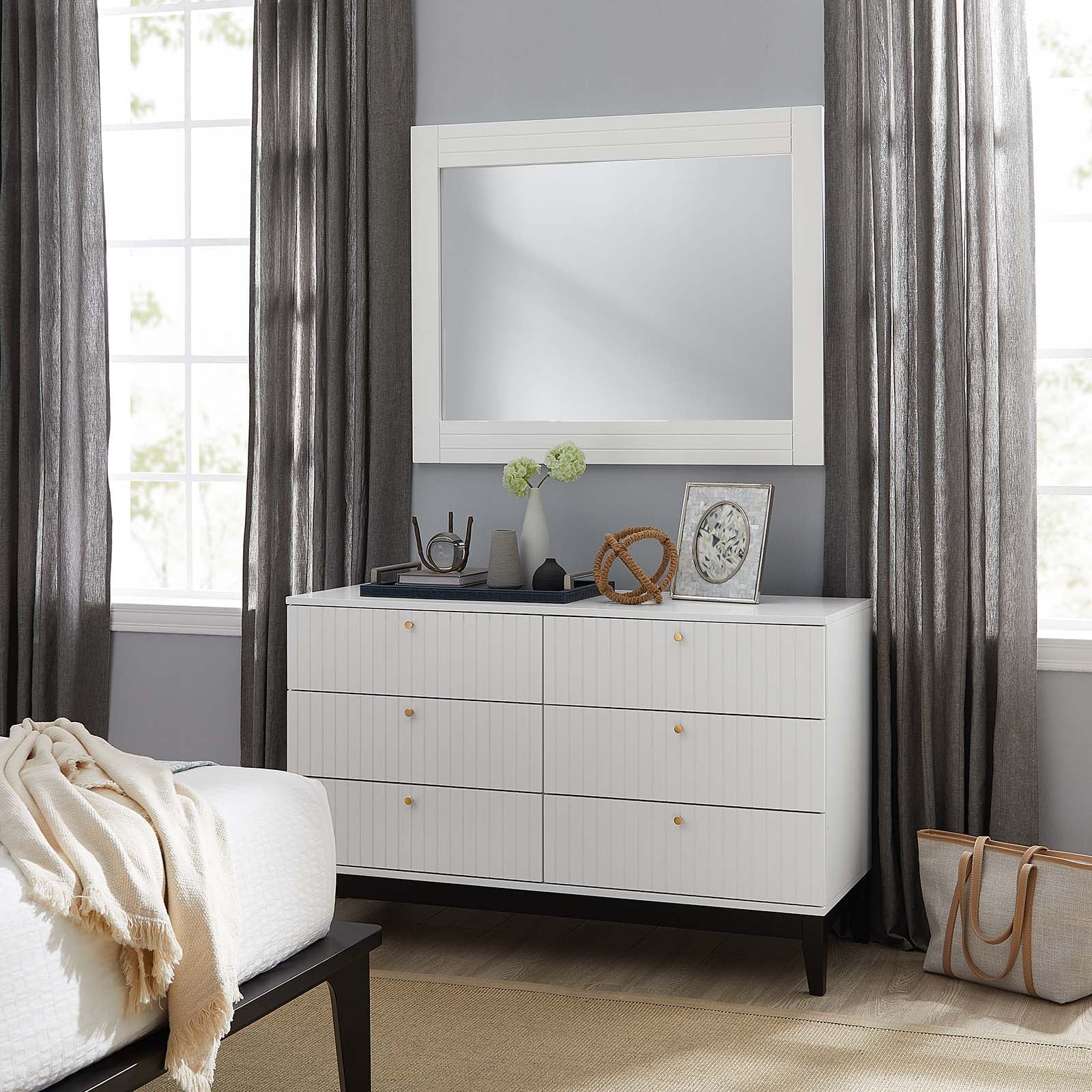 Dakota Dresser and Mirror By Modway | Bedroom Sets - 11