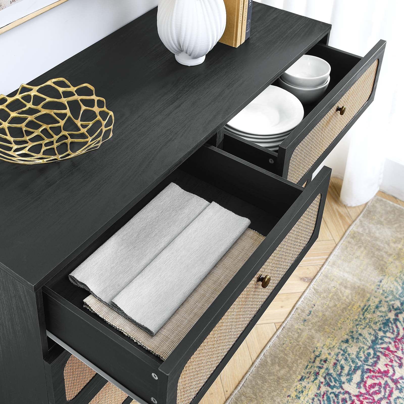 Chaucer 6-Drawer Compact Dresser By Modway - MOD-7066 | Dressers - 8