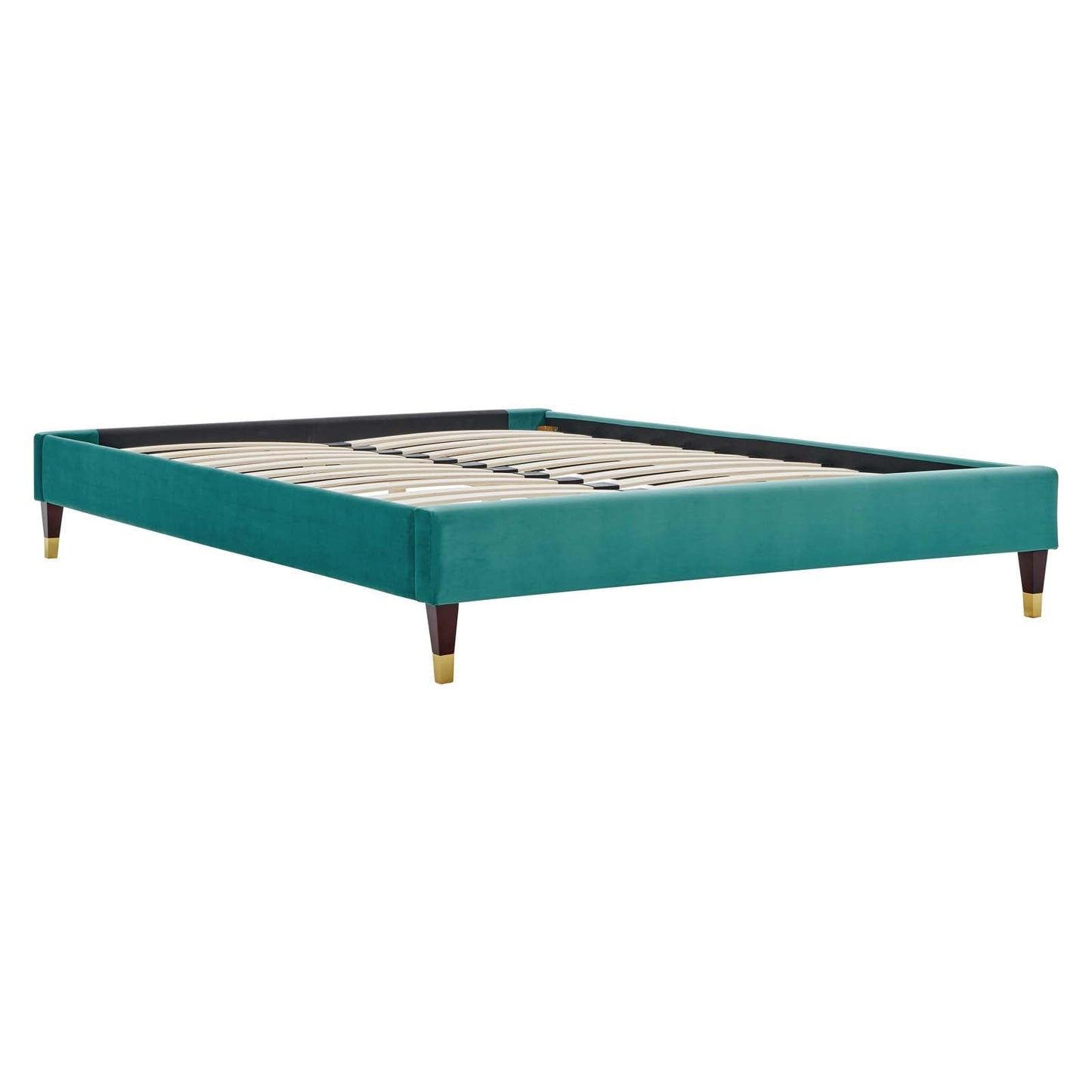 Colette King Performance Velvet Platform Bed By Modway - MOD-7074 | Beds - 111