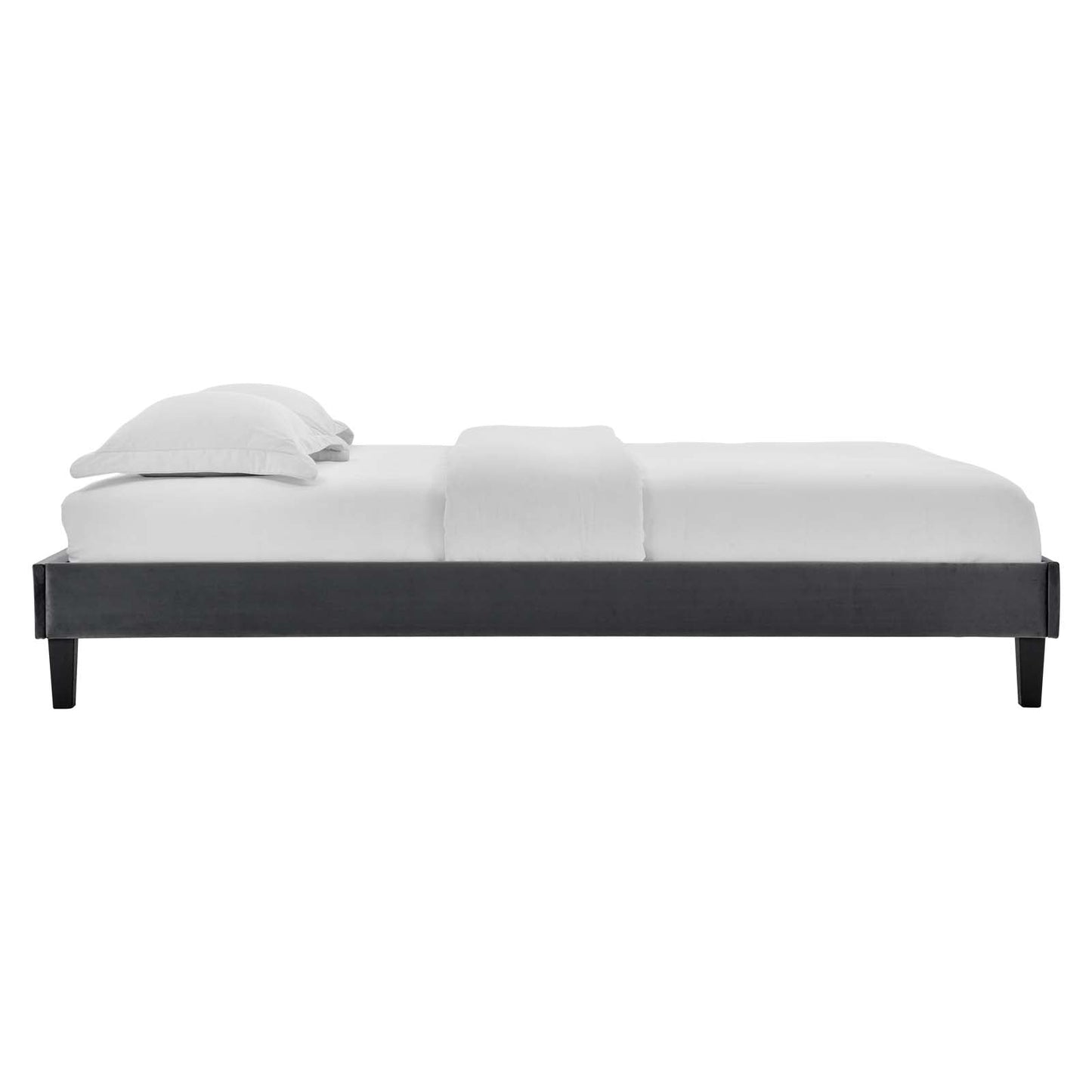 Colette King Performance Velvet Platform Bed By Modway - MOD-7075 | Beds - 15