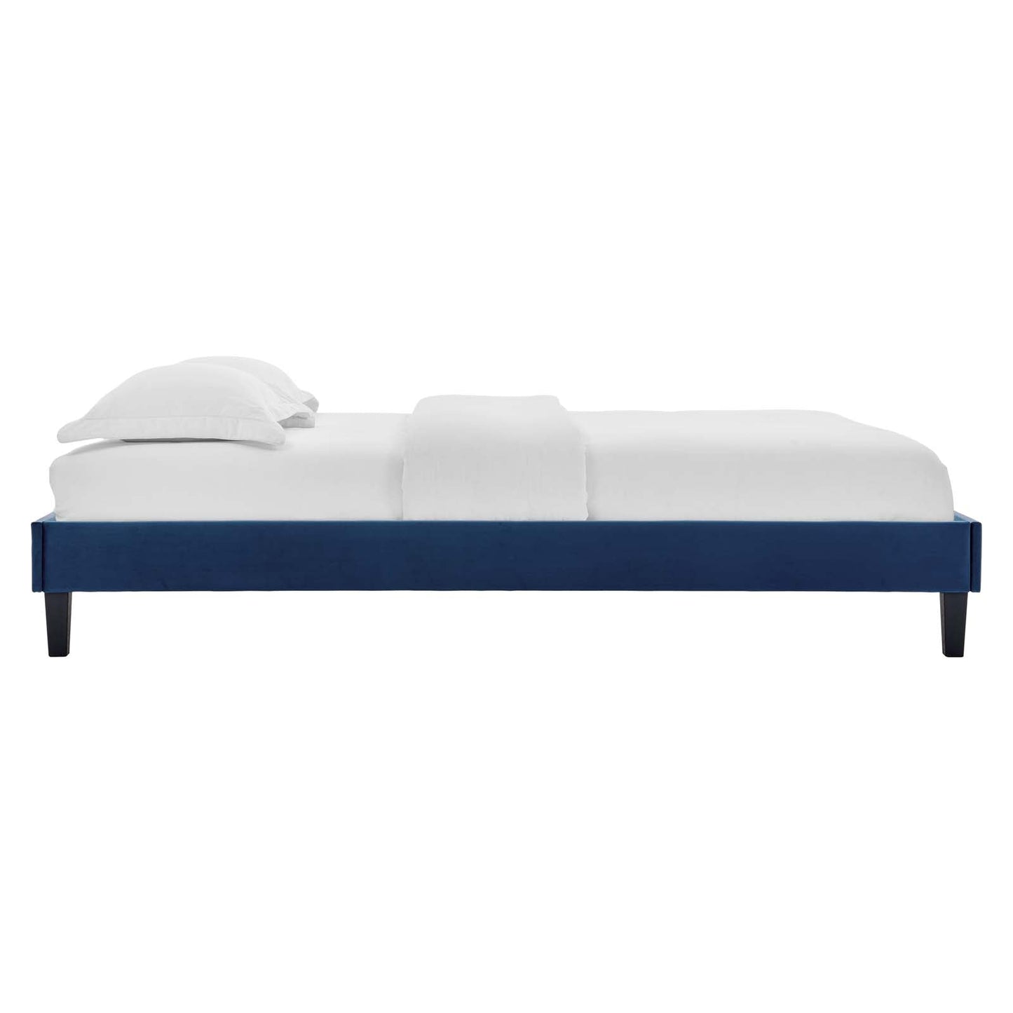 Colette King Performance Velvet Platform Bed By Modway - MOD-7075 | Beds - 79
