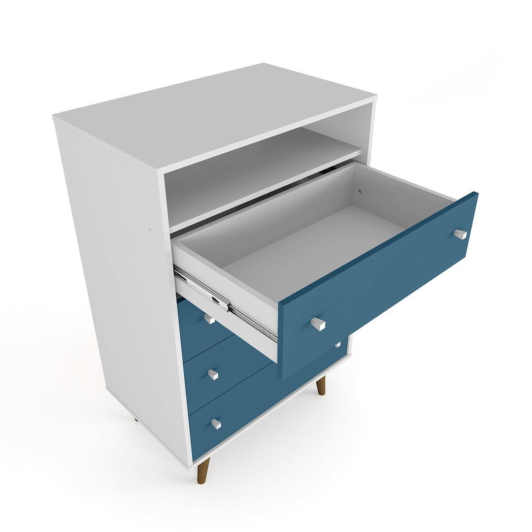 Manhattan Comfort Liberty 4-Drawer Dresser Chest
