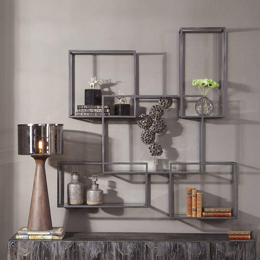 Uttermost Quentin Metal Wall Shelf