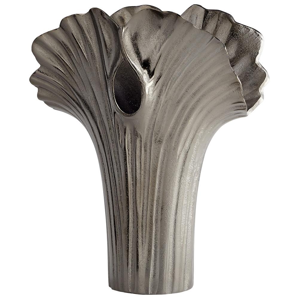 Cyan Design Alloy Palm Vase-Textured Bronze