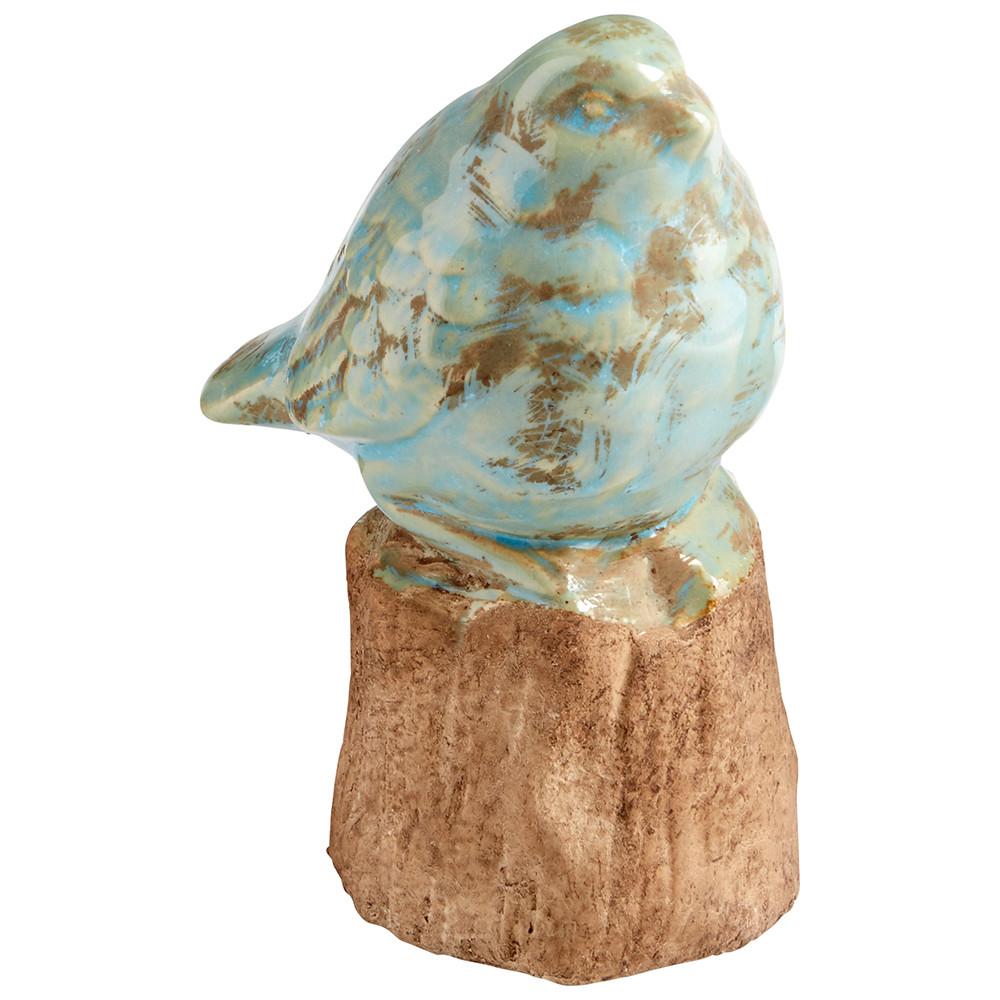 Cyan Design Bird On A Perch Sculpture