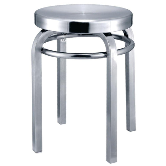 Fine Mod Imports Navy Stool Chair