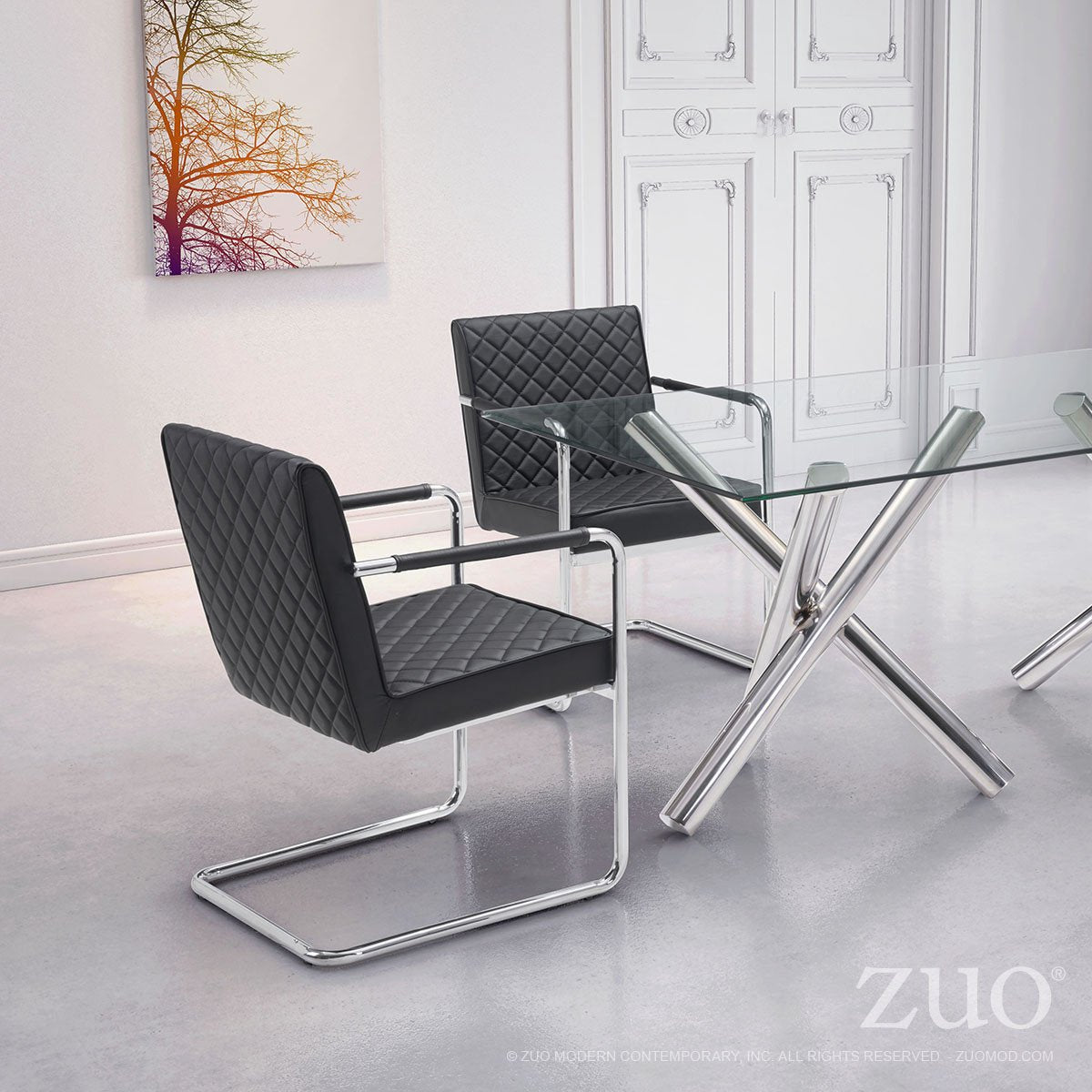 Zuo Quilt Dining Chair - Set Of 2