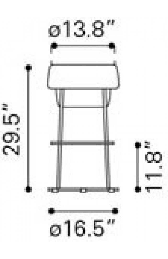 Zuo Pop Barstool