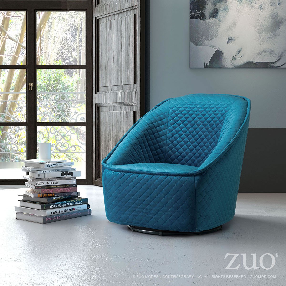 Zuo Pug Swivel Chair