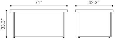 Zuo Collage Dining Table