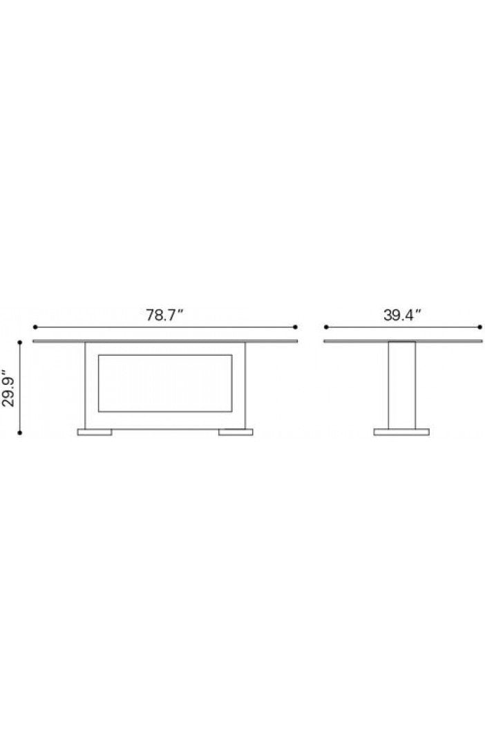 Zuo Oasis Dining Table