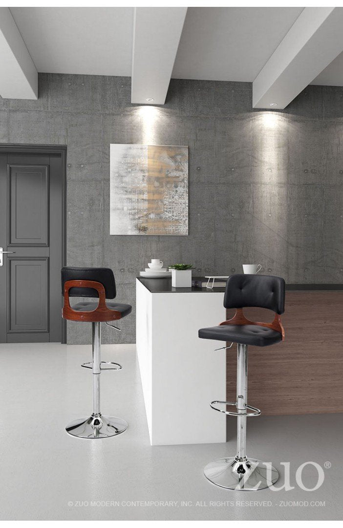 Zuo Lynx Bar Chair