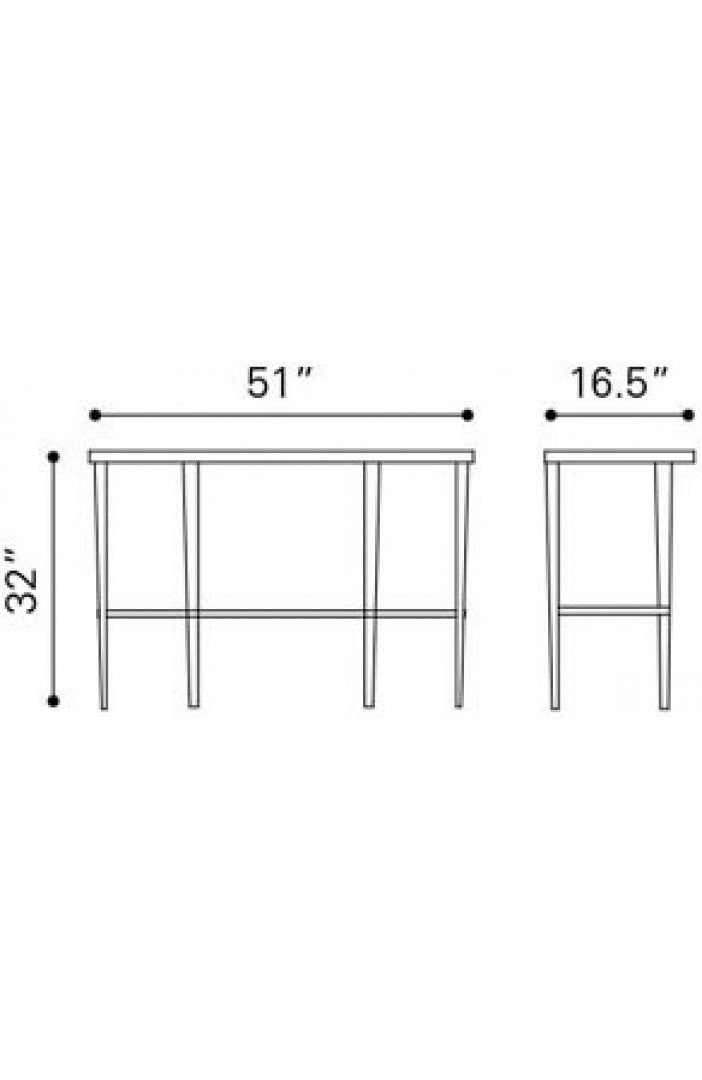 Zuo Elite Console Table