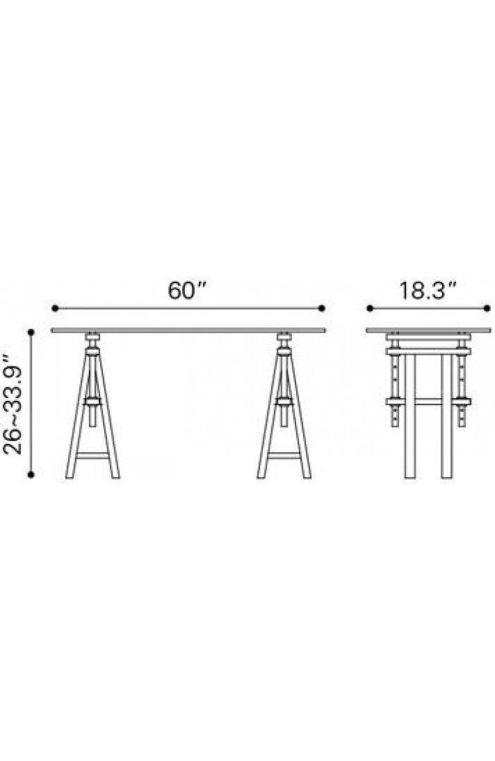 Zuo Lado Console Table