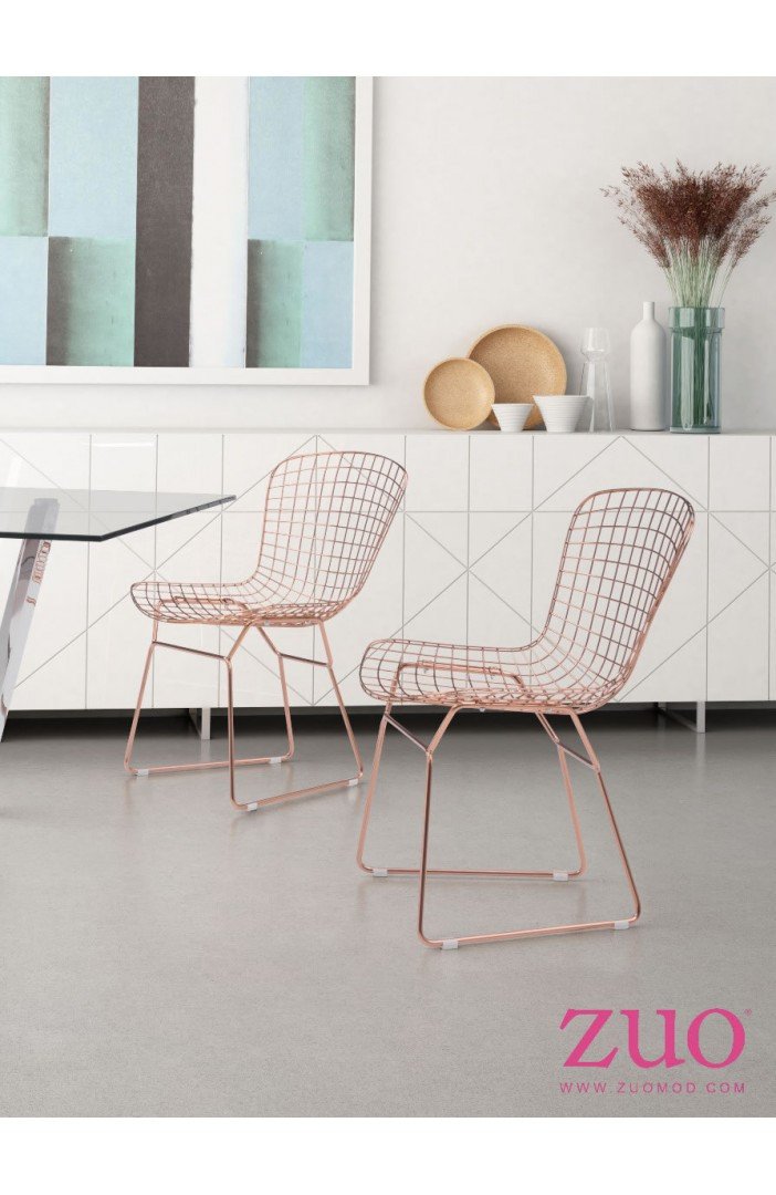 Zuo Wire Dining Chair - Set Of 2