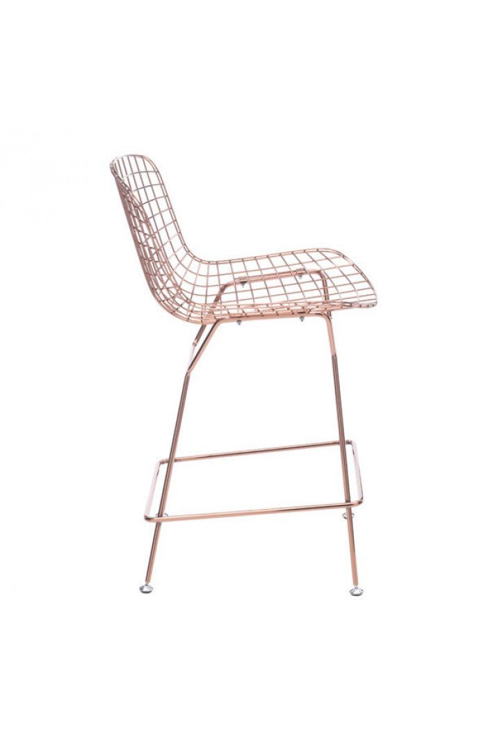 Zuo Wire Counter Chair - Set Of 2